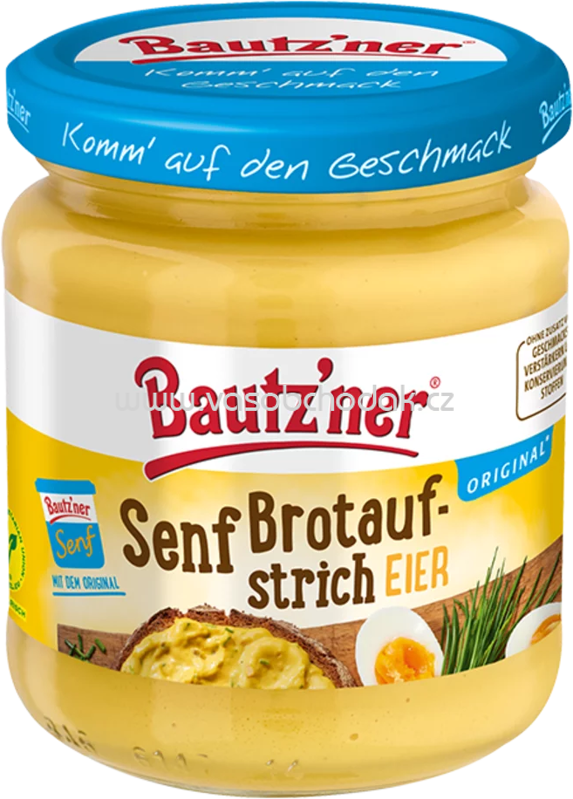 Bautz'ner Senf-Brotaufstrich Eier, 200 ml