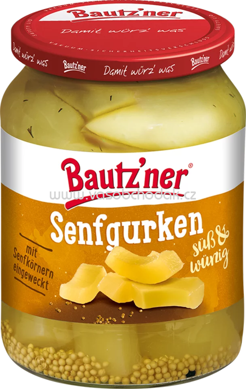Bautz'ner Senfgurken, 420g