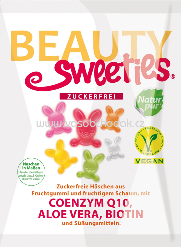 Beauty Sweeties Fruchtgummi Häschen, 125g Beauty Sweeties Fruchtgummi Häschen, 125g