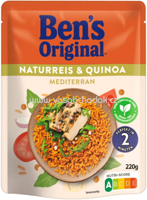 Ben's Original Express Natur Reis & Quinoa Mediterran, 220g Ben's Original Express Natur Reis & Quinoa Mediterran, 220g