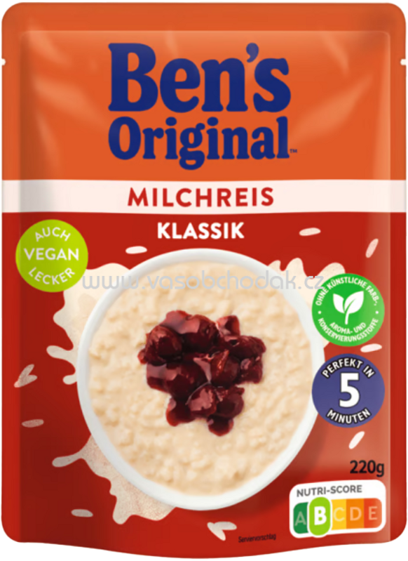 Ben's Original Express Milchreis Klassik, 220g Ben's Original Express Milchreis Klassik, 220g