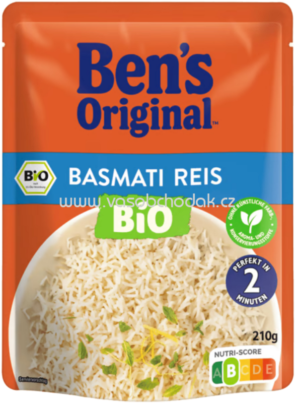 Ben's Original Express Bio Basmati Reis, 210g Ben's Original Express Bio Basmati Reis, 210g
