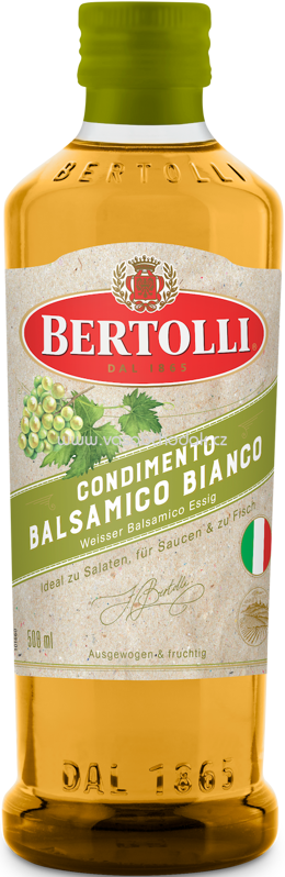 Bertolli Condimento Balsamico Bianco, 500 ml