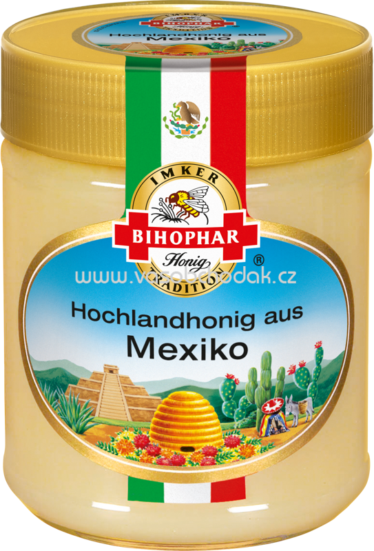 Bihophar Hochlandhonig aus Mexiko, 500g Bihophar Hochlandhonig aus Mexiko, 500g