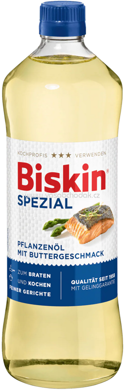 Biskin Reines Pflanzenöl - Spezial, 750 ml