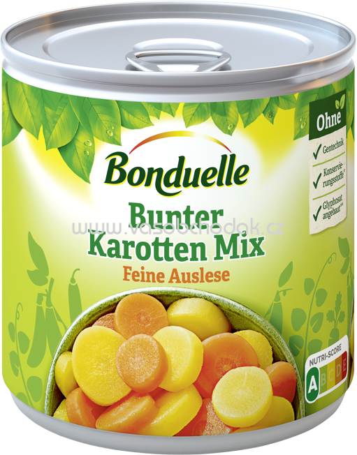 Bonduelle Bunter Karotten Mix Feine Auslese, 400g Bonduelle Bunter Karotten Mix Feine Auslese, 400g