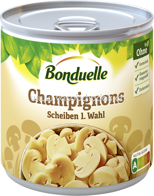 Bonduelle Champignons Scheiben 1.Wahl, 195 - 390g