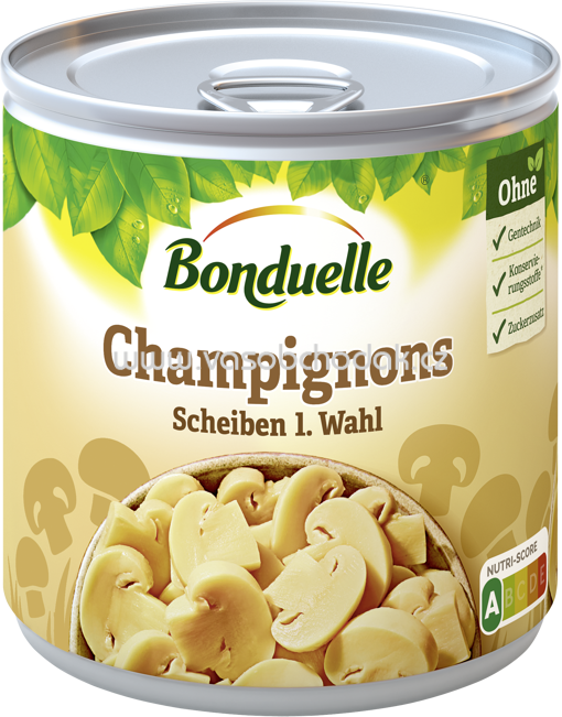 Bonduelle Champignons Scheiben 1.Wahl, 195 - 390g Bonduelle Champignons Scheiben 1.Wahl, 195 - 390g