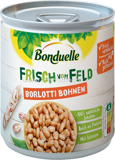 Bonduelle Frisch vom Feld Borlotti Bohnen, 165g
