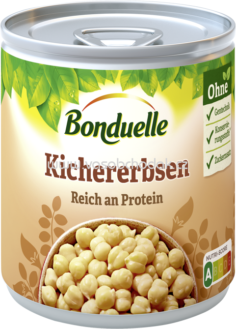 Bonduelle Kichererbsen, Reich an Protein, 150 - 310g