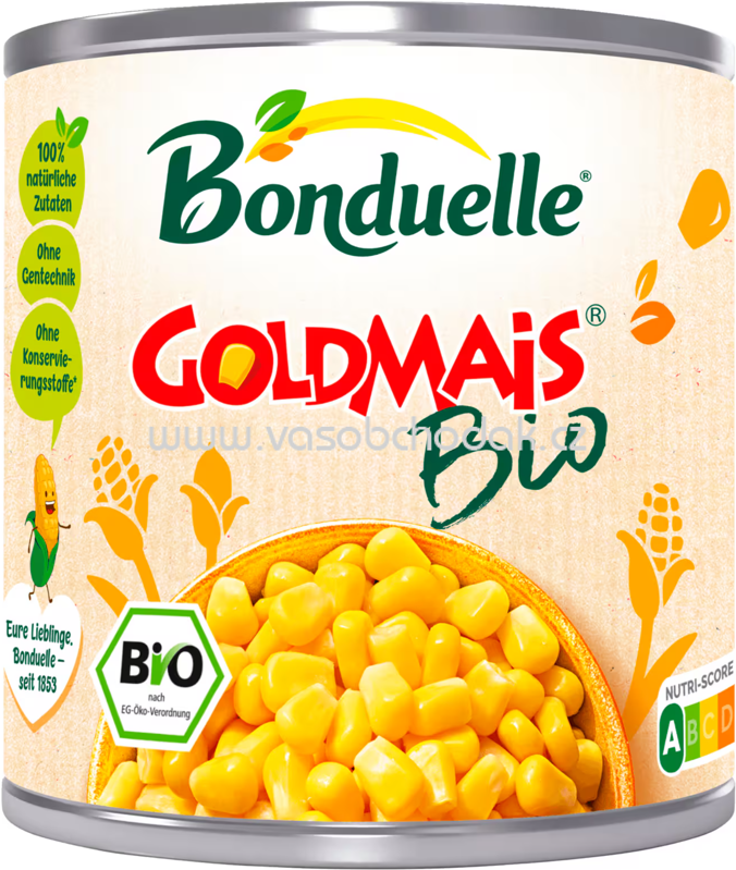 Bonduelle Bio Goldmais, 340g