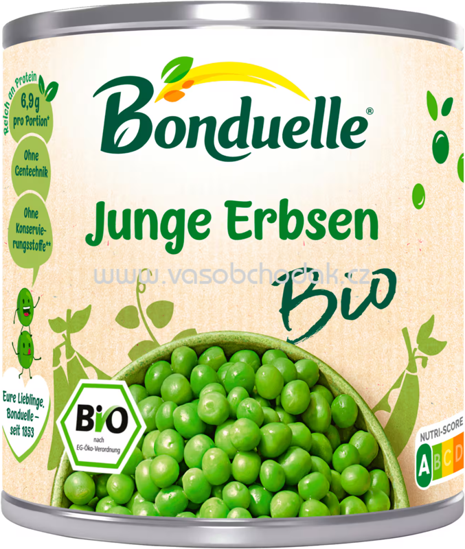 Bonduelle Bio junge Erbsen, 305g