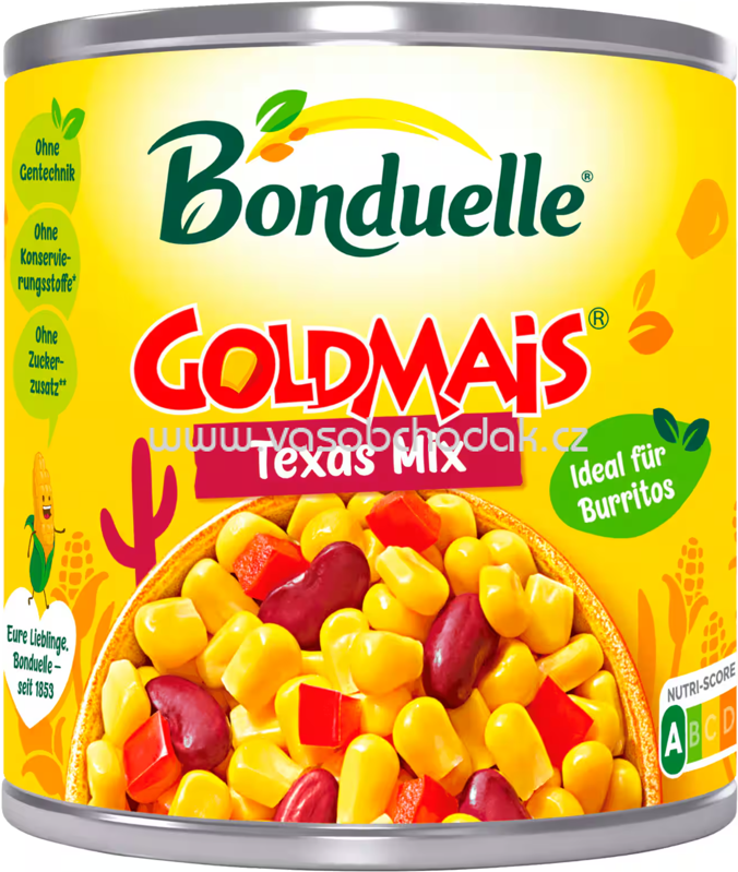 Bonduelle Goldmais Texas Mix, 300g