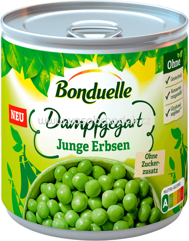 Bonduelle Dampfgegart Junge Erbsen, 305g