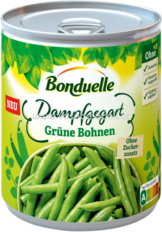Bonduelle Dampfgegart Grüne Bohnen, 590g