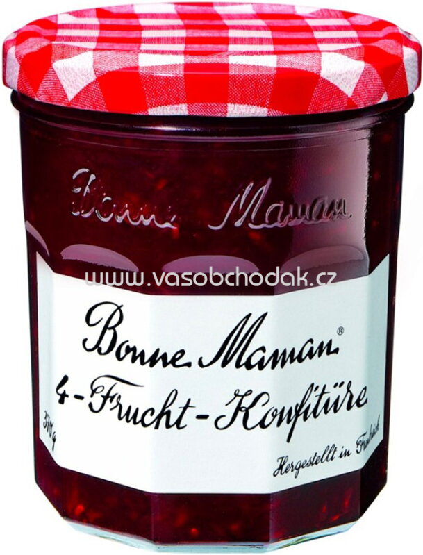 Bonne Maman Konfitüre 4 Frucht, 370g Bonne Maman Konfitüre 4 Frucht, 370g
