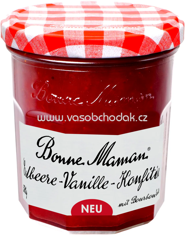 Bonne Maman Konfitüre Erdbeere-Vanille, 370g
