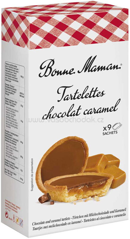 Bonne Maman Tartelettes Chocolat Caramel, 135g Bonne Maman Tartelettes Chocolat Caramel, 135g