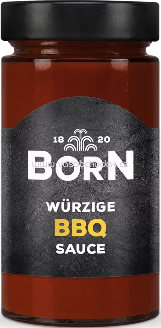 Born Würzige BBQ Sauce, 200 ml
