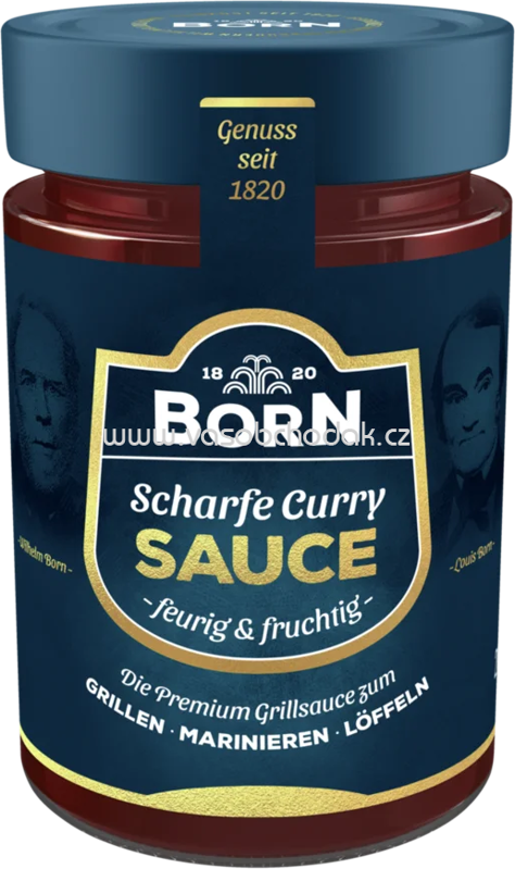 Born Scharfe Curry Sauce, 200 ml