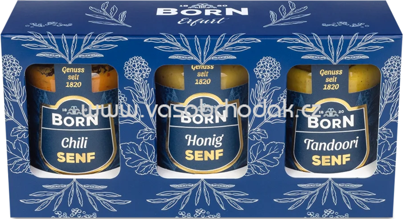 Born Senfbox Louis Variante A, 3x90 ml