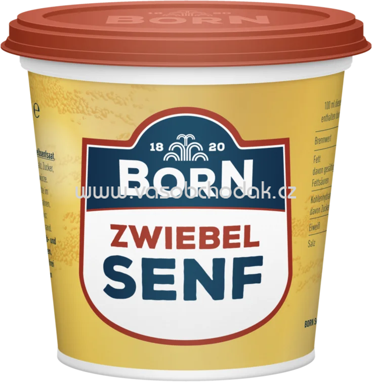 Born Zwiebel Senf, 200 ml