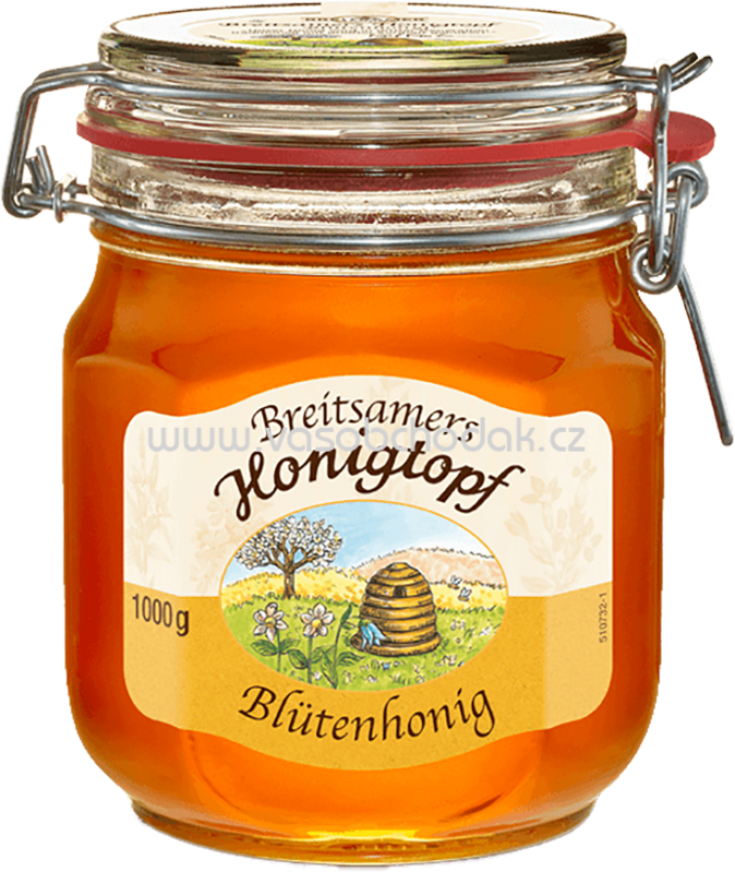 Breitsamers Honigtopf Blütenhonig, flüssig, 1kg Breitsamers Honigtopf Blütenhonig, flüssig, 1kg