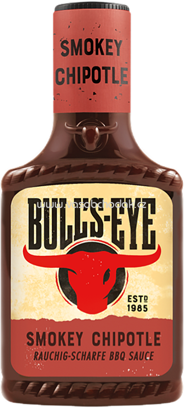 Bull's Eye Smokey Chipotle BBQ Sauce, 300 ml