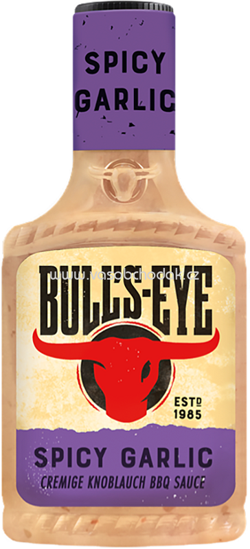 Bull's Eye Spicy Garlic BBQ Sauce, 300 ml
