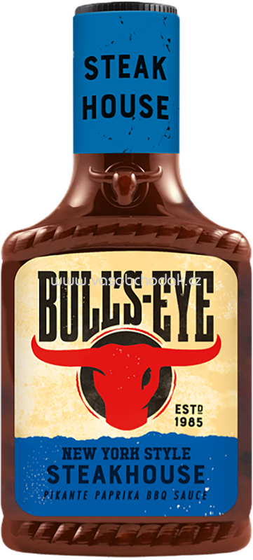 Bull's Eye Steakhouse BBQ Sauce, 300 ml Bull's Eye Steakhouse BBQ Sauce, 300 ml