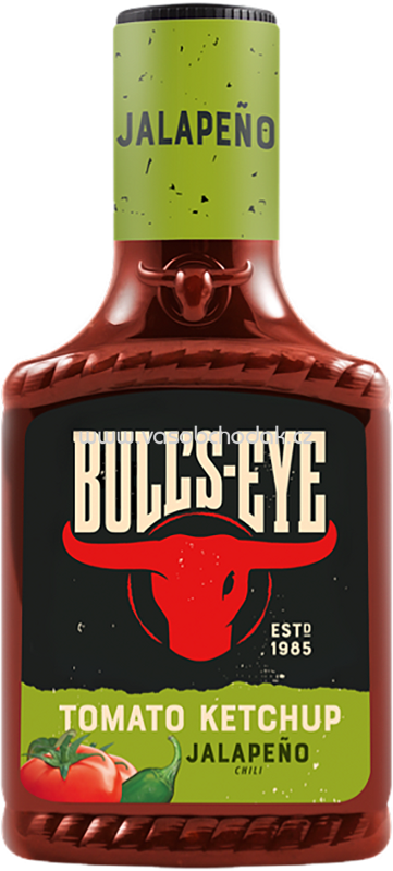Bull's Eye Tomato Ketchup Jalapeňo Chili, 425 ml