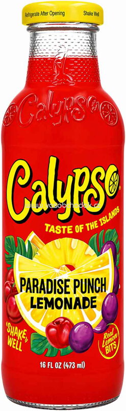 Calypso Paradise Punch Lemonade, 473 ml
