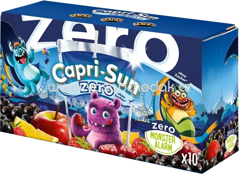 Capri-Sun Monsteralarm Zero, 10x200ml Capri-Sun Monsteralarm Zero, 10x200ml