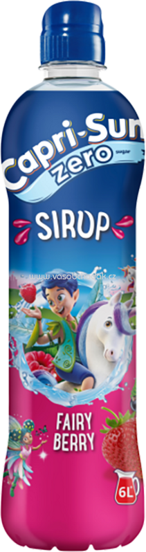 Capri-Sun Sirup Zero Fairy Berry, 600 ml Capri-Sun Sirup Zero Fairy Berry, 600 ml