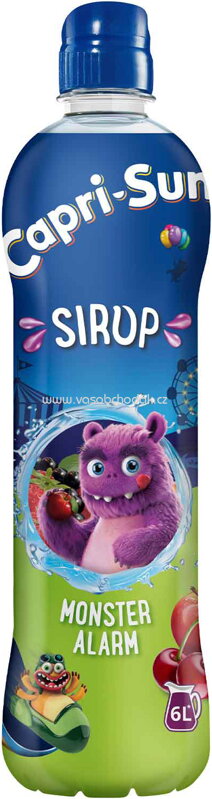 Capri-Sun Sirup Monster Alarm, 600 ml Capri-Sun Sirup Monster Alarm, 600 ml