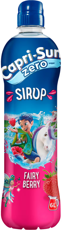Capri-Sun Sirup Zero Fairy Berry, 600 ml