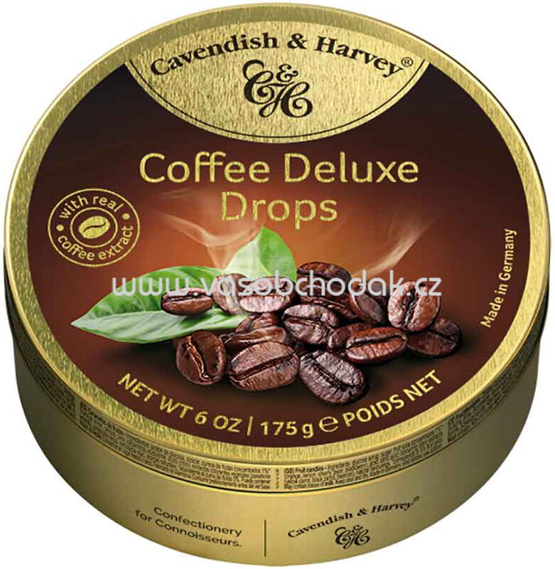 Cavendish & Harvey Coffee Deluxe Drops, 175g Cavendish & Harvey Coffee Deluxe Drops, 175g
