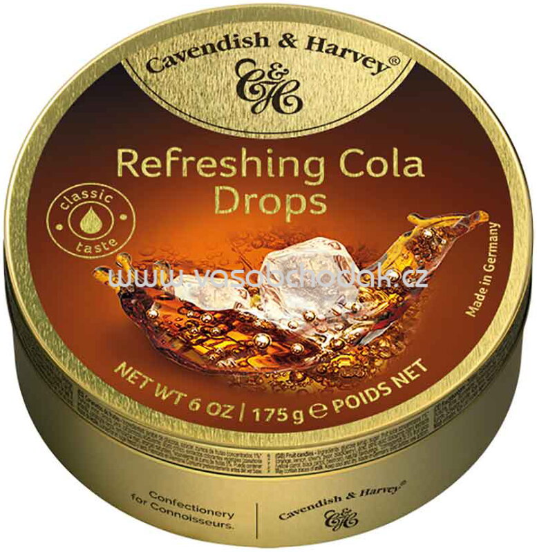 Cavendish & Harvey Refreshing Cola Drops, 175g Cavendish & Harvey Refreshing Cola Drops, 175g