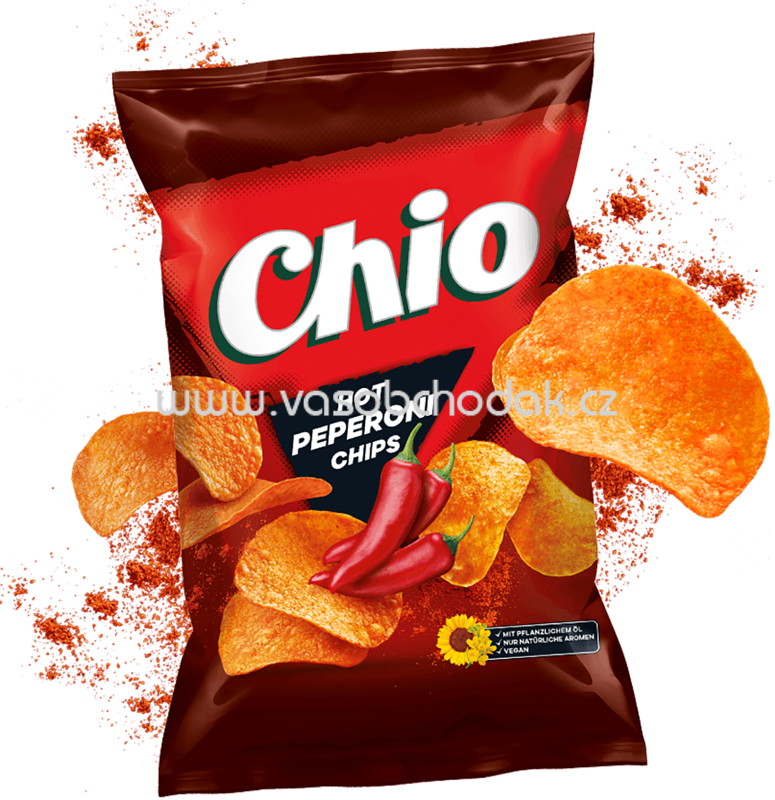 Chio Chips Hot Peperoni, 150g Chio Chips Hot Peperoni, 150g