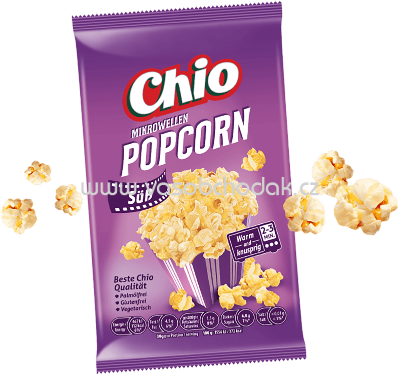 Chio Mikrowellen Popcorn Süß, 100g