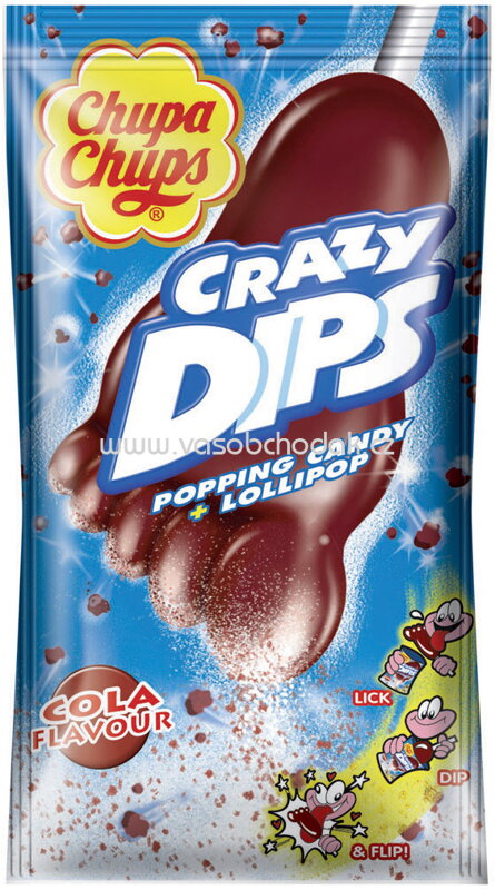 Chupa Chups Crazy Dips Cola, 14g