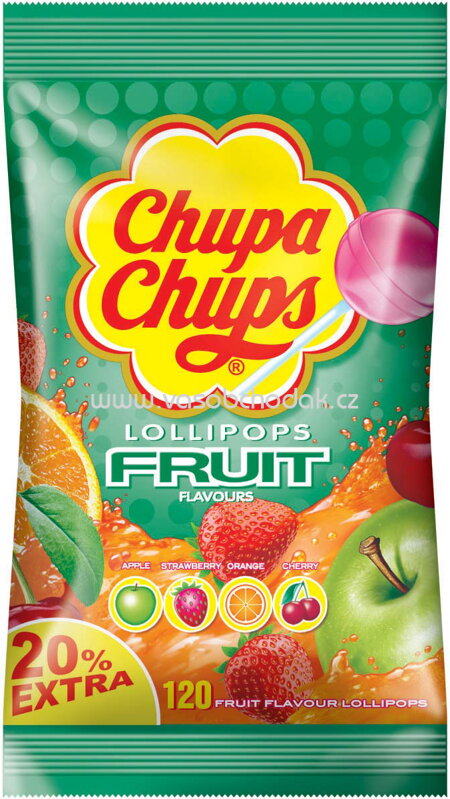 Chupa Chups Fruit, 120 St, 1440g