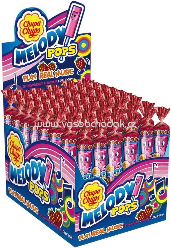 Chupa Chups Melody Pops, 48 St, 720g Chupa Chups Melody Pops, 48 St, 720g