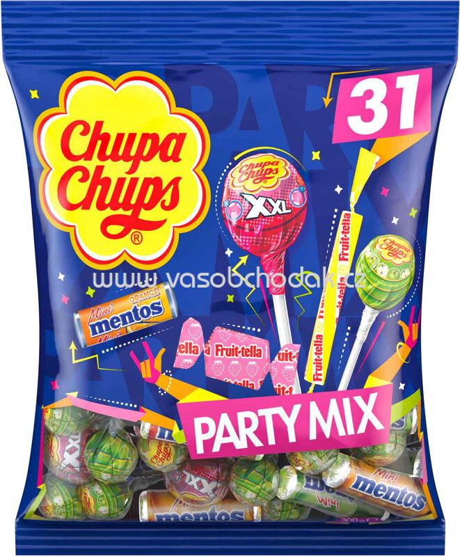 Chupa Chups Party Mix, 31 St, 300g Chupa Chups Party Mix, 31 St, 300g