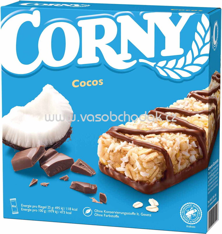 Corny Classic Cocos, 6x25g