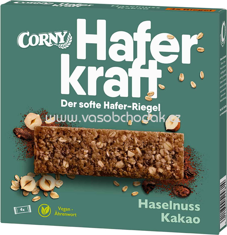 Corny Haferkraft Haselnuss Kakao, 4x35g Corny Haferkraft Haselnuss Kakao, 4x35g