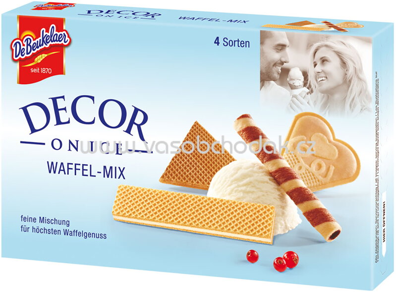 DeBeukelaer Decor on Ice Waffel-Mix, 85g DeBeukelaer Decor on Ice Waffel-Mix, 85g