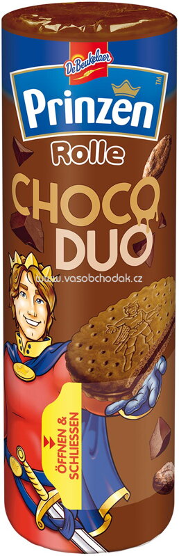 DeBeukelaer Prinzen Rolle Choco Duo, 352g DeBeukelaer Prinzen Rolle Choco Duo, 352g