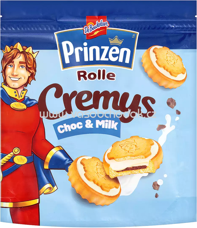 DeBeukelaer Prinzen Rolle Cremys Choc & Milk, 172g DeBeukelaer Prinzen Rolle Cremys Choc & Milk, 172g