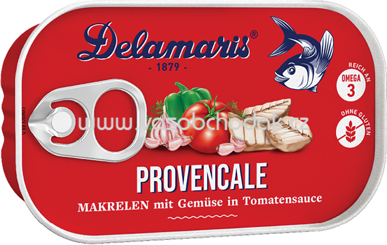 Delamaris Provencale Makrelen mit Gemüse, 125g